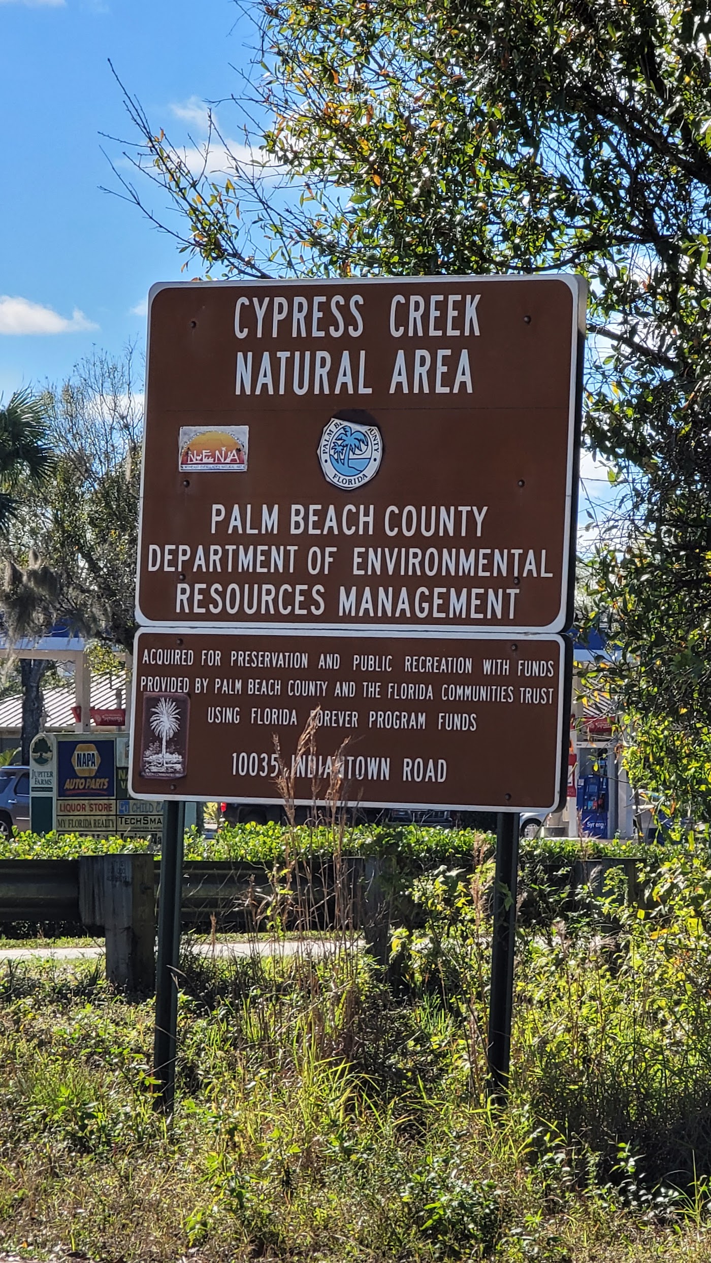 Cypress Creek Natural Area in Jupiter Farms